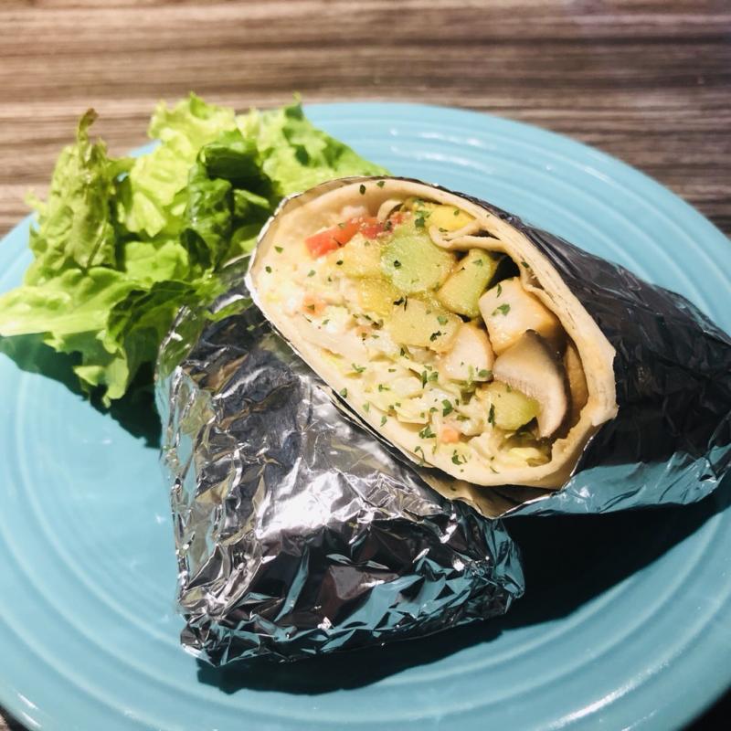 HIDEOUT SHIBUYA-SWEET & VINEGAR MUSHROOM BURRITO